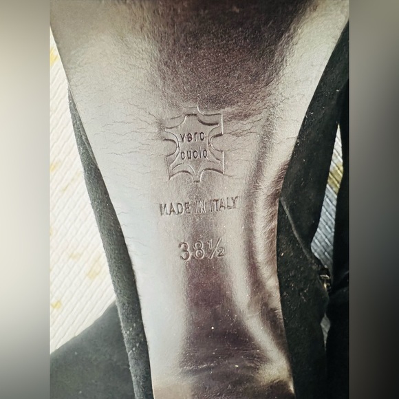 🔥🔥FINAL CLEARENCE🔥🔥 L’AUTRE CHOSE Black Suede Leather Women’s Bootie - Picture 9 of 9